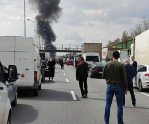 Śmiertelny wypadek na S8. Ciężarówka stanęła w płomieniach 
