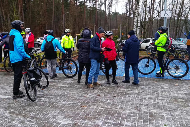 Noworoczny rajd rowerowy