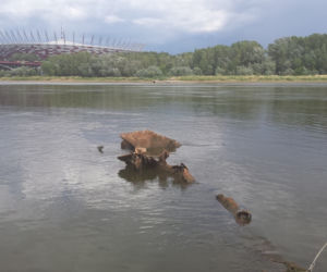 W Warszawie znaleziono wrak statku Bajka