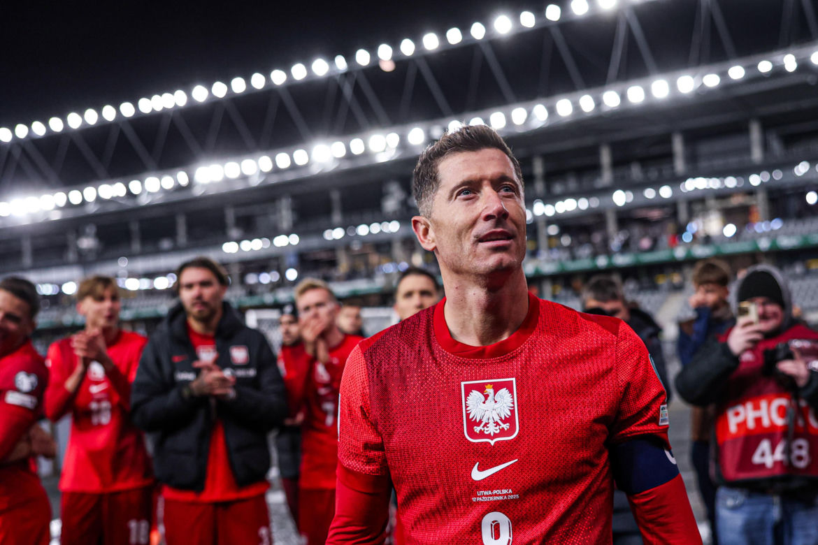 Polska - Litwa: Świętowanie wygranej