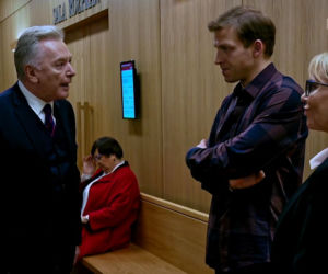Barwy szczęścia odc. 2047. Łukasz Sadowski (Michał Rolnicki), Ludwik (Marek Lewandowski), Regina (Ewa Serwa)