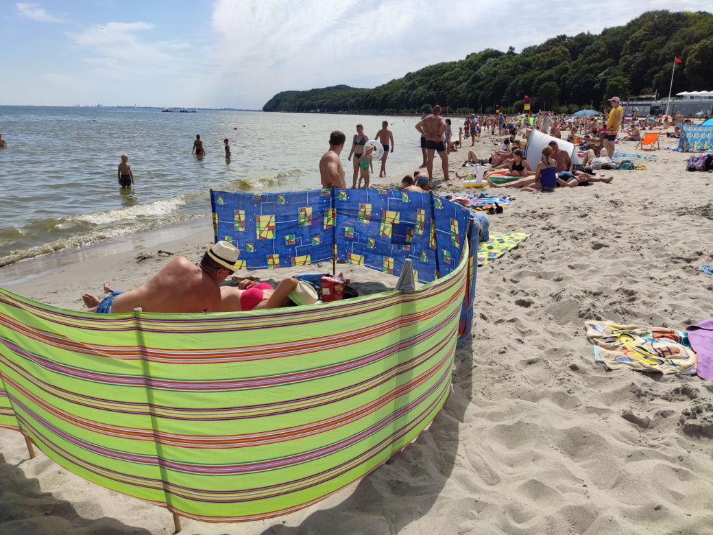 Gdynia, plaża Śródmieście 