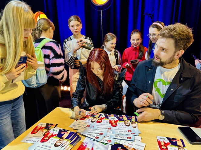 Projekt ekologiczny w Mordach i wizyta Saszan