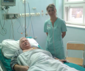 Lech Wałęsa w szpitalu 