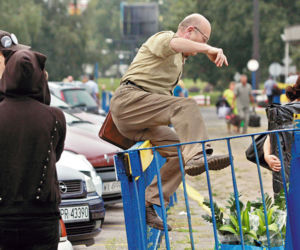 Wybuch wstrząsnął zachodnim