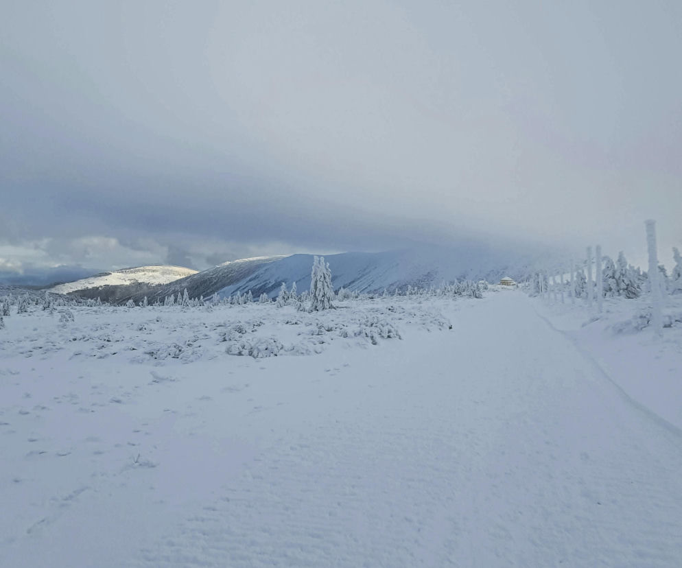 Atak zimy na Dolnym śląsku. GOPR ogłasza drugi stopień zagrożenia 