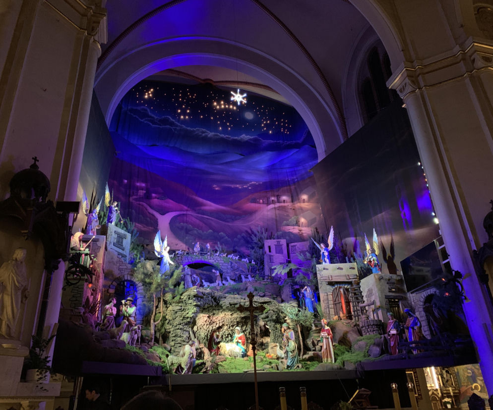 Żłóbek w Panewnikach 2025. Franciszkanie postawili na symboliczne sceny