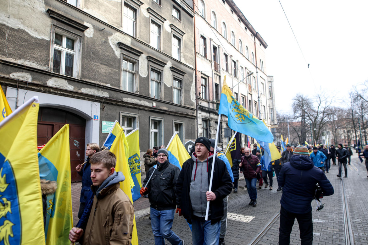 "Marsz na zgodę" przeszedł ulicami Katowic