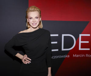 Agata Załęcka i inne gwiazdy na premierze spektaklu Kaczorowskiej i Rogacewicza