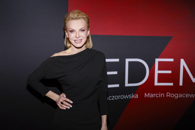 Agata Załęcka i inne gwiazdy na premierze spektaklu Kaczorowskiej i Rogacewicza