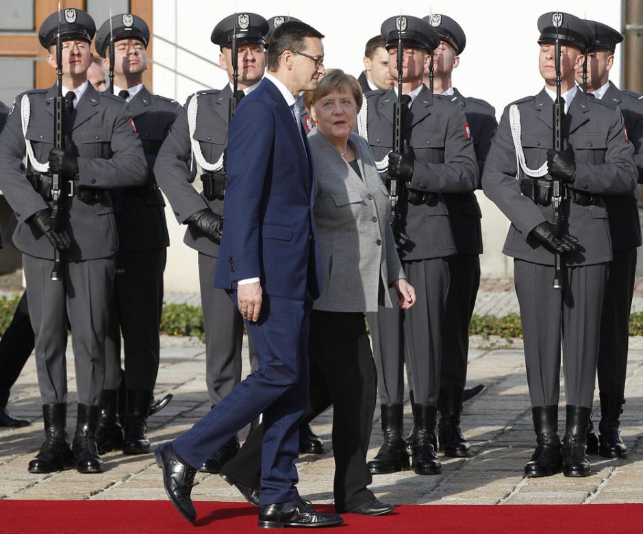  Angela Merkel w Warszawie