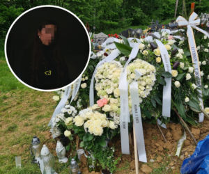 Zaborów. Grób 17-letniej Izabelli, która zginęła, potrącona przez pociąg tonie w kwiatach  [ZDJĘCIA]