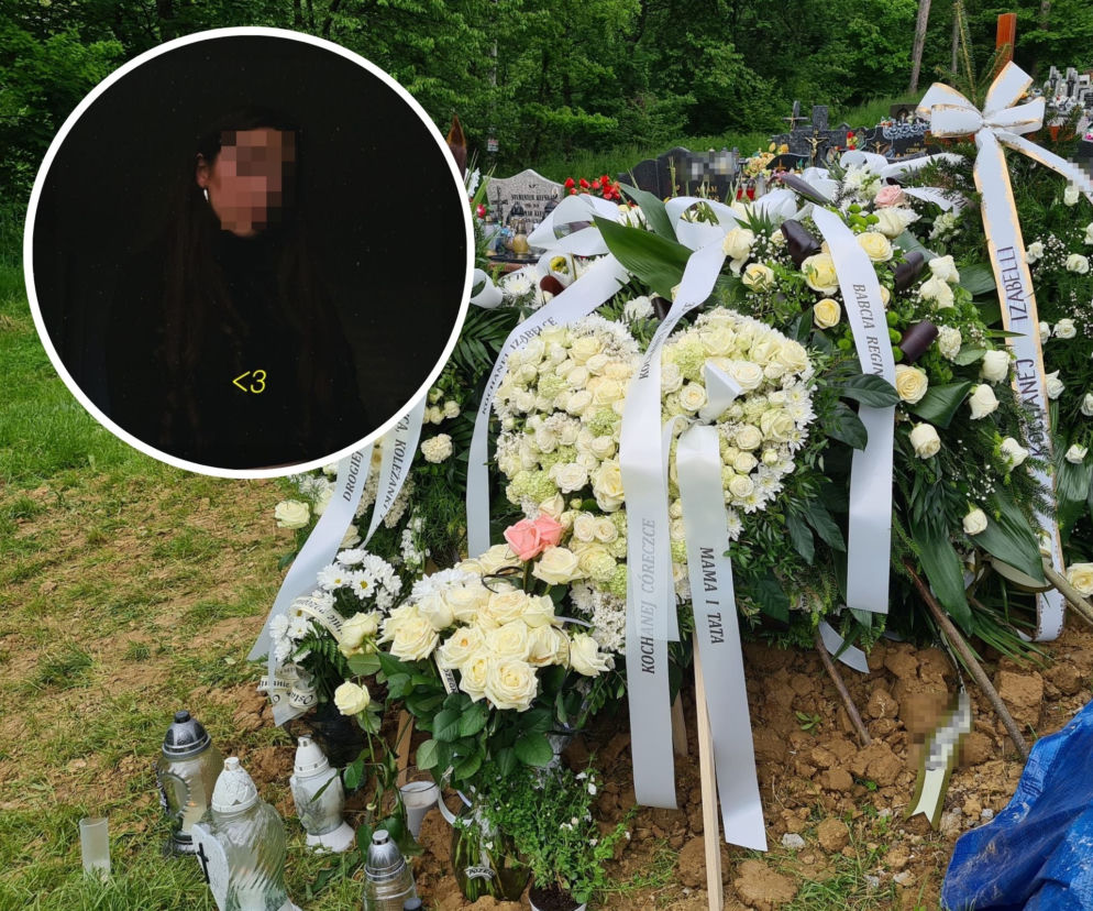 Zaborów. Grób 17-letniej Izabelli, która zginęła, potrącona przez pociąg tonie w kwiatach  [ZDJĘCIA]