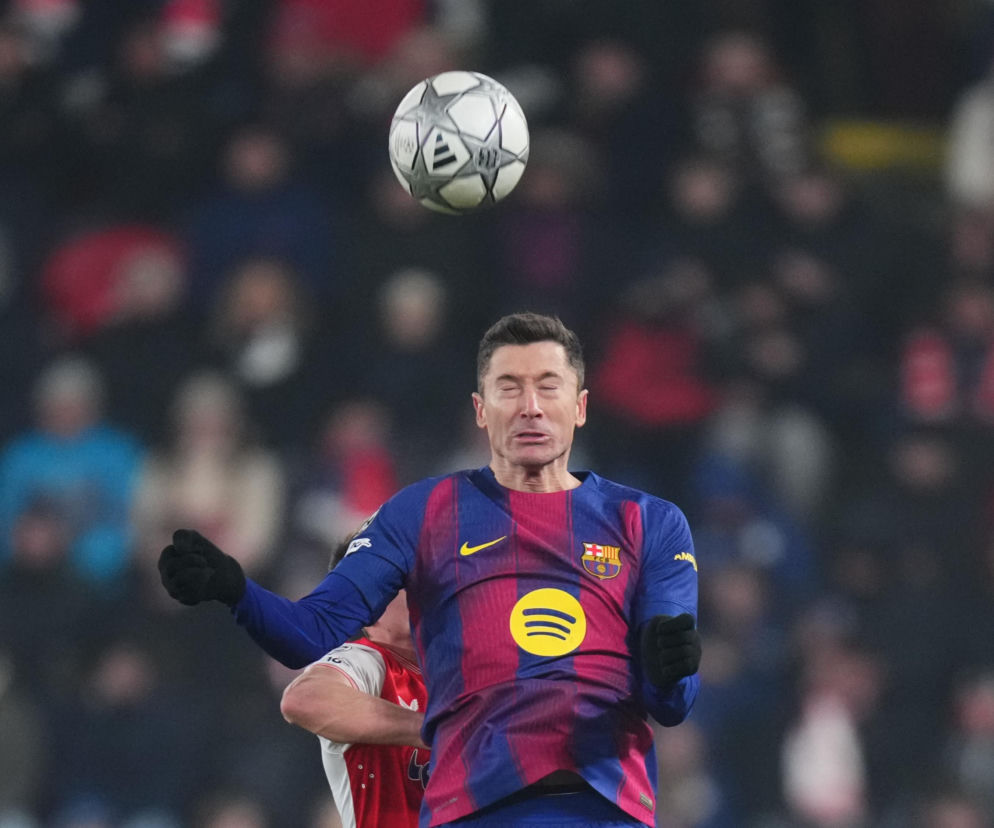 Slavia Praga - FC Barcelona: Robert Lewandowski
