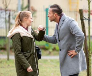 Barwy szczęścia odc. 2034. Sebastian (Kacper Krupski), Dominika (Karolina Chapko)