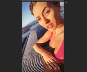 Seksowna Marcelina Zawadzka w basenie