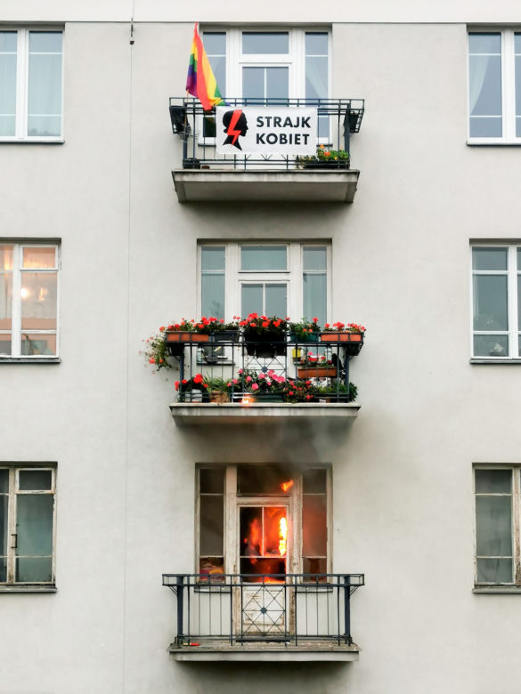 Narodowcy spalili mi mieszkanie 
