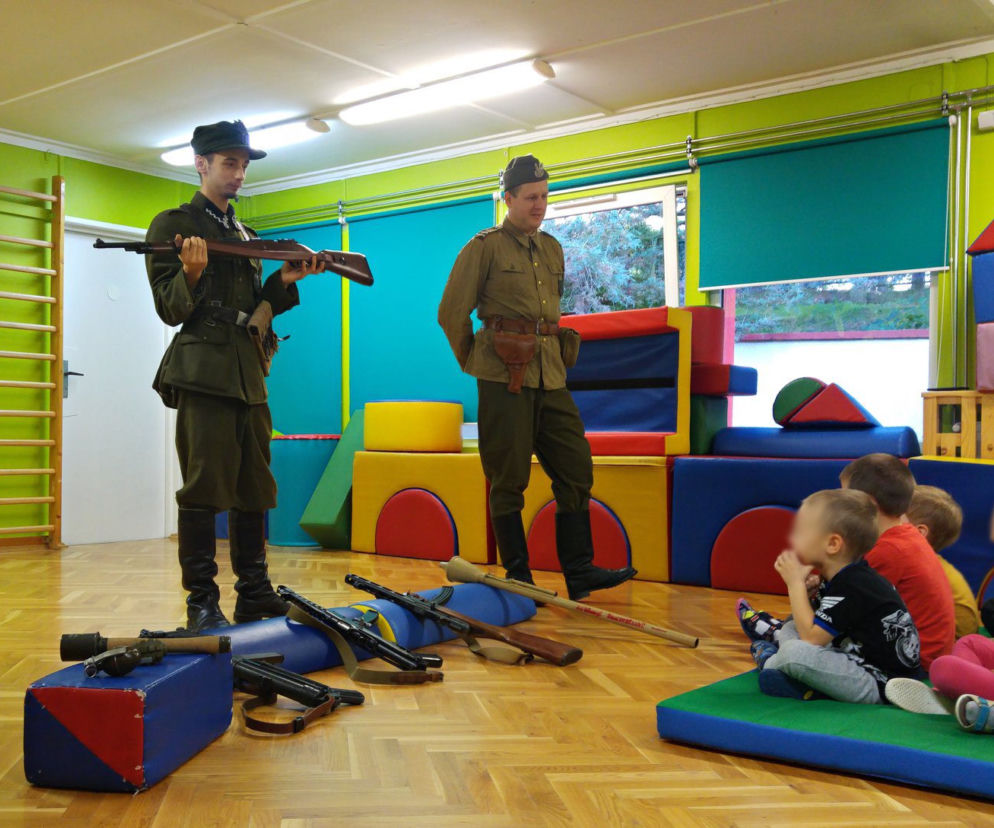 Lekcja patriotyzmu w bielskim przedszkolu