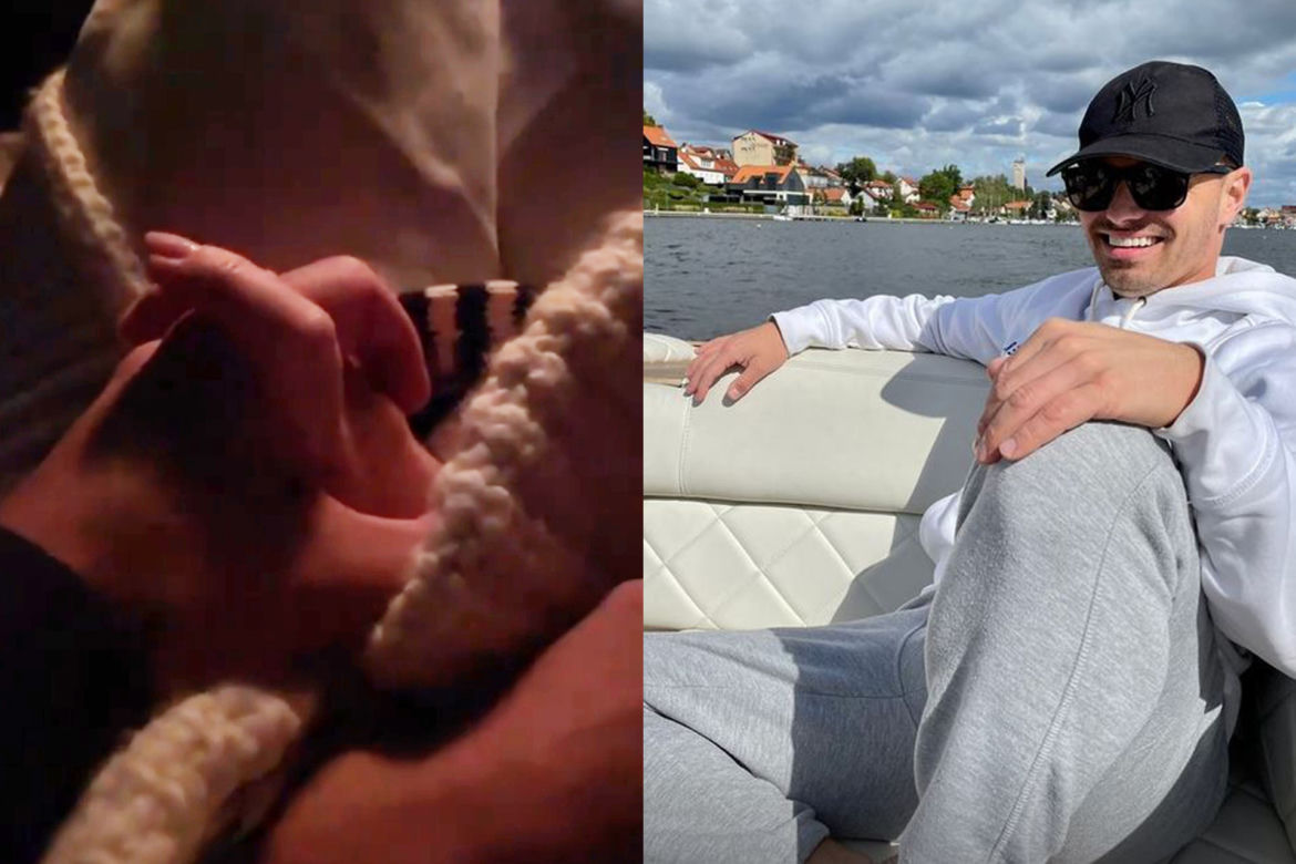 Marcin Hakiel spędza weekend z tajemniczą blondynką