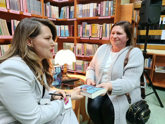 Weronika Mathia "Chłód" - spotkanie autorskie w Iławie