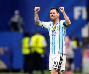 Leo Messi, mecz z Egiptem