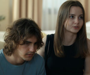 Barwy szczęścia, odcinek 3306. Ewa (Gabriela Ziembicka), Romeo (Jacek Tyszkiewicz)