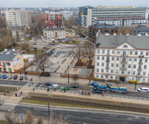Rezerwa pod Trasę Tysiąclecia na Kamionku w Warszawie