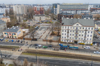 Rezerwa pod Trasę Tysiąclecia na Kamionku w Warszawie