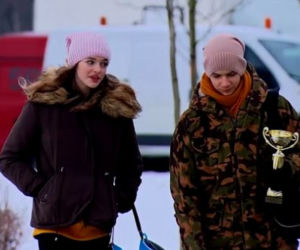 Barwy szczęścia. Zuzia (Anna Adamus), Filip Lisicki (Kuba Dyniewicz)