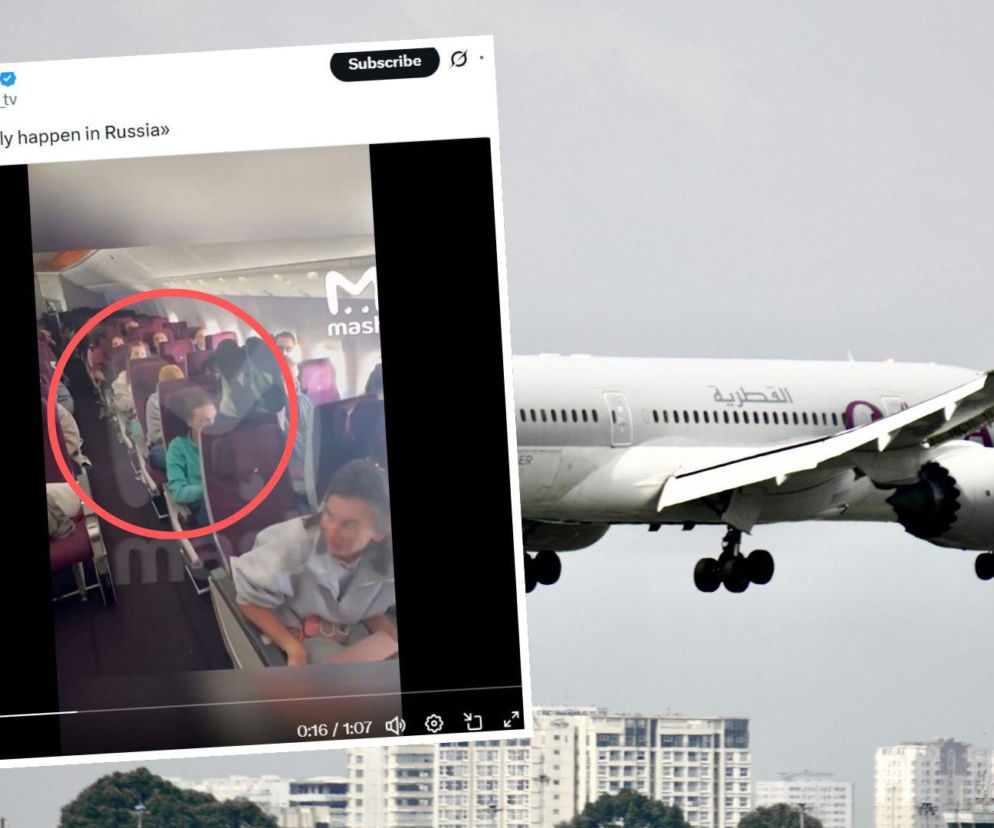 Pasażerka z piekła rodem w samolocie. To wideo z Rosjanką wywołało burzę