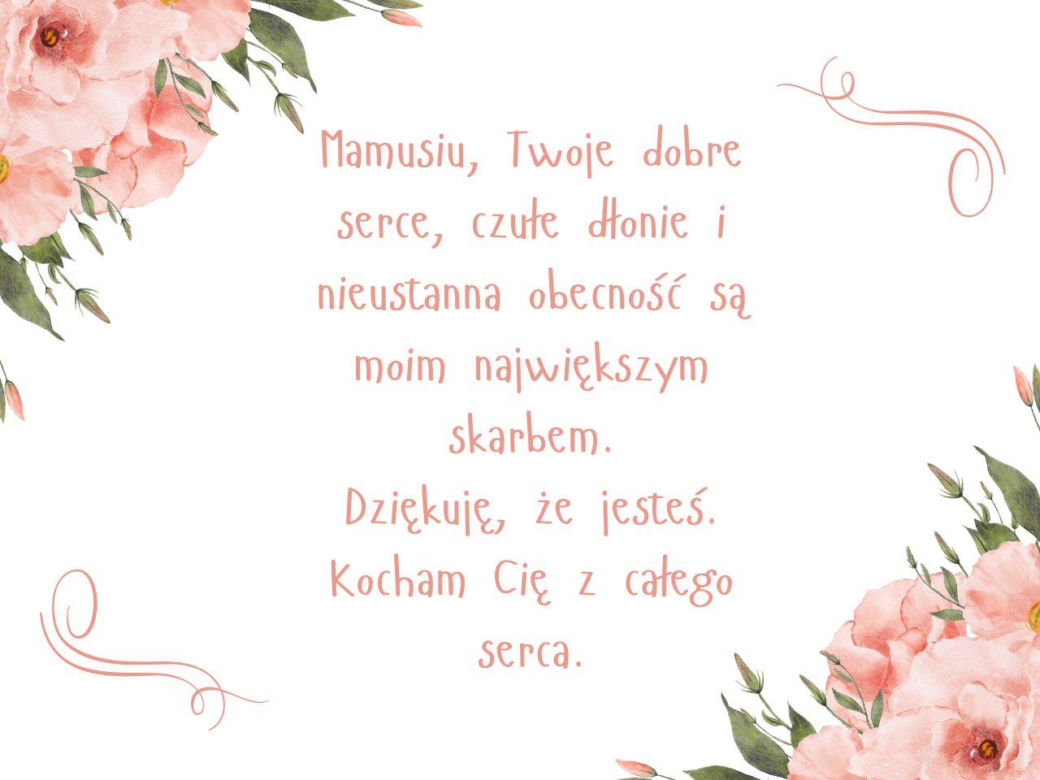 Dzień mamy życzenia