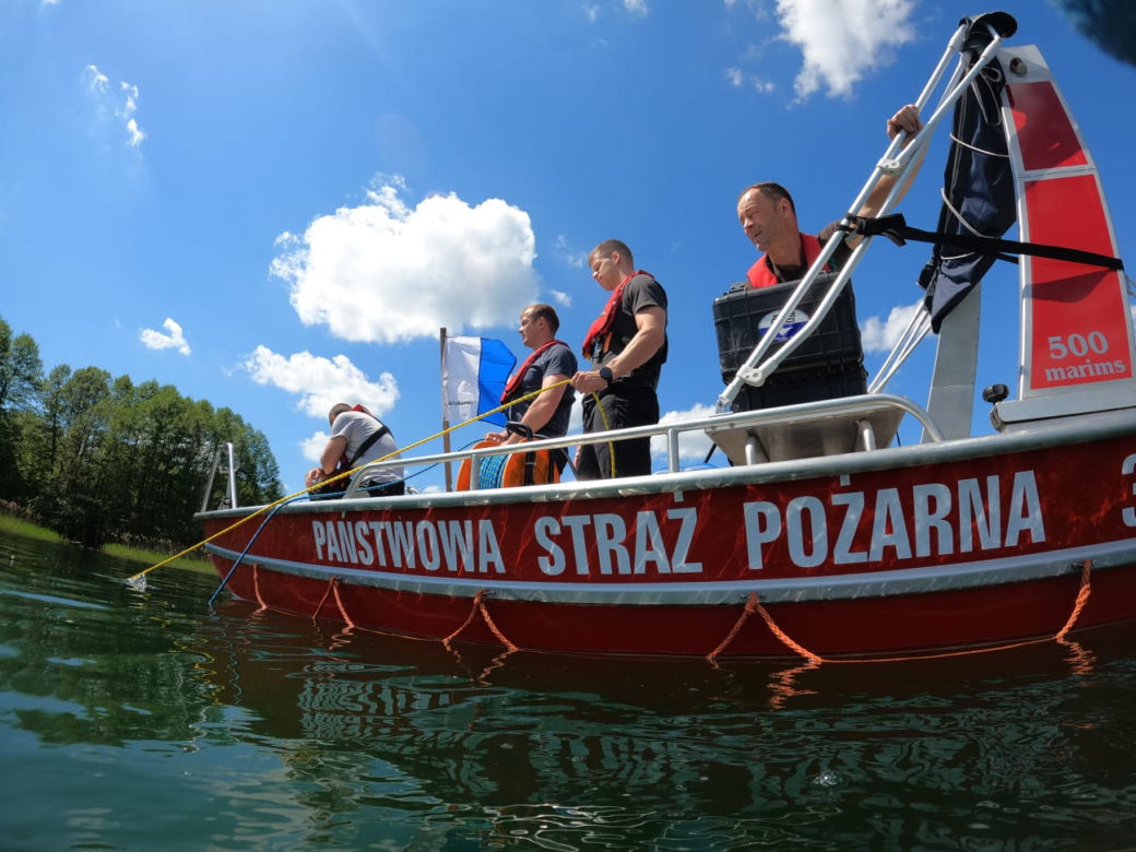 Lubelscy nurkowie ćwiczą 