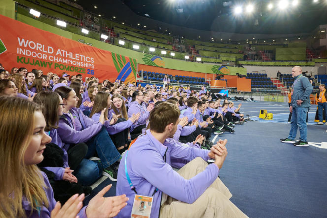 Halowe Mistrzostwa Świata 2026 w Toruniu: Zdjęcia kibiców i zawodników z 3. dnia imprezy