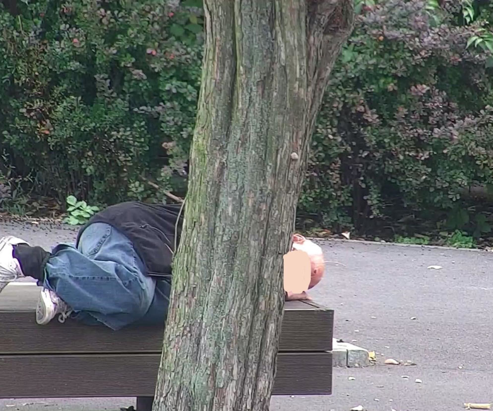 Poznań: Na ławce leżał skulony mężczyzna. Był poszukiwany przez rodzinę