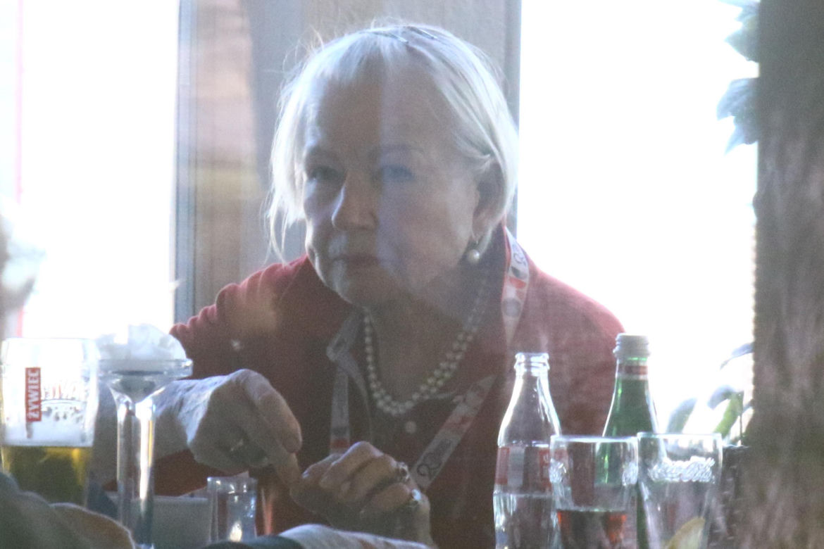 Bożena Dykiel. Sączy jak dama