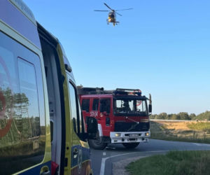 14-latek na hulajnodze zderzył się z samochodem