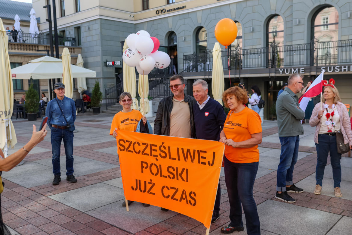 Marsz radości w Katowicach