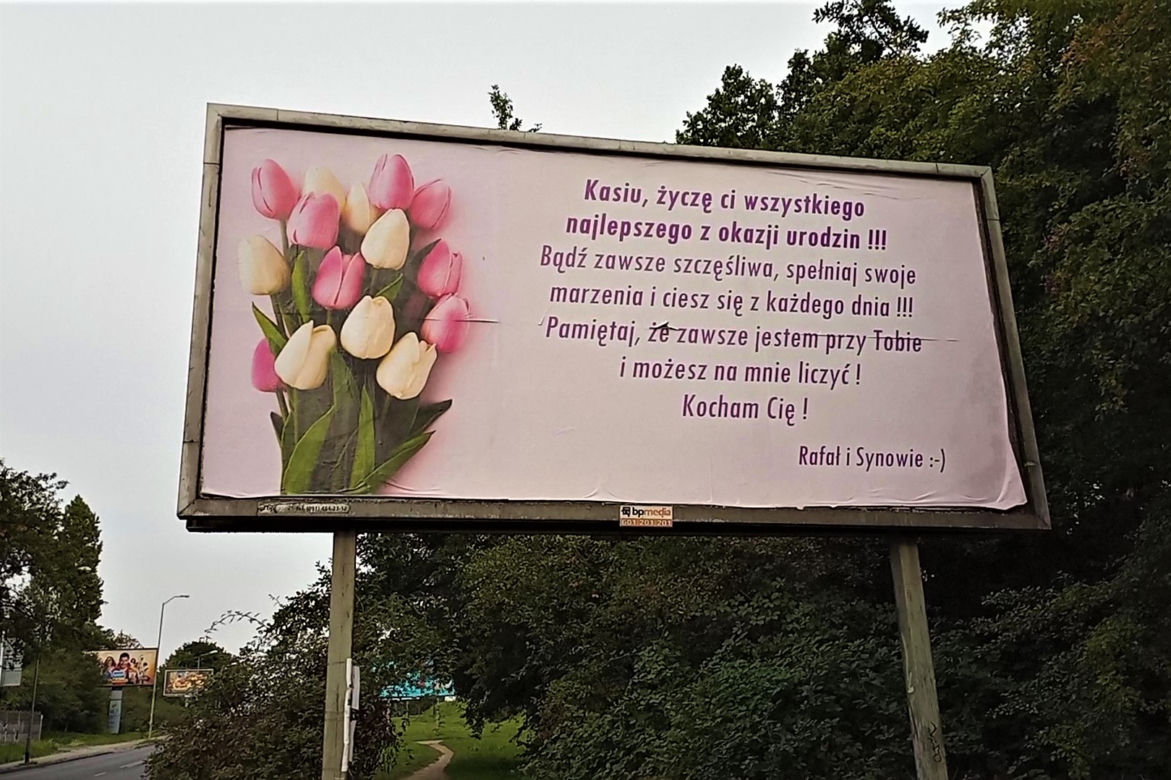 Nietypowe billboardy w Szczecinie