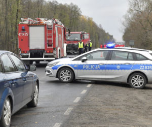 Śmiertelny wypadek na DK61
