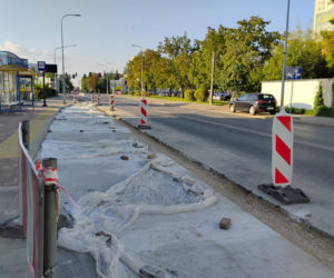 utrudnienia i roboty drogowe w Siedlcach