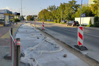 utrudnienia i roboty drogowe w Siedlcach