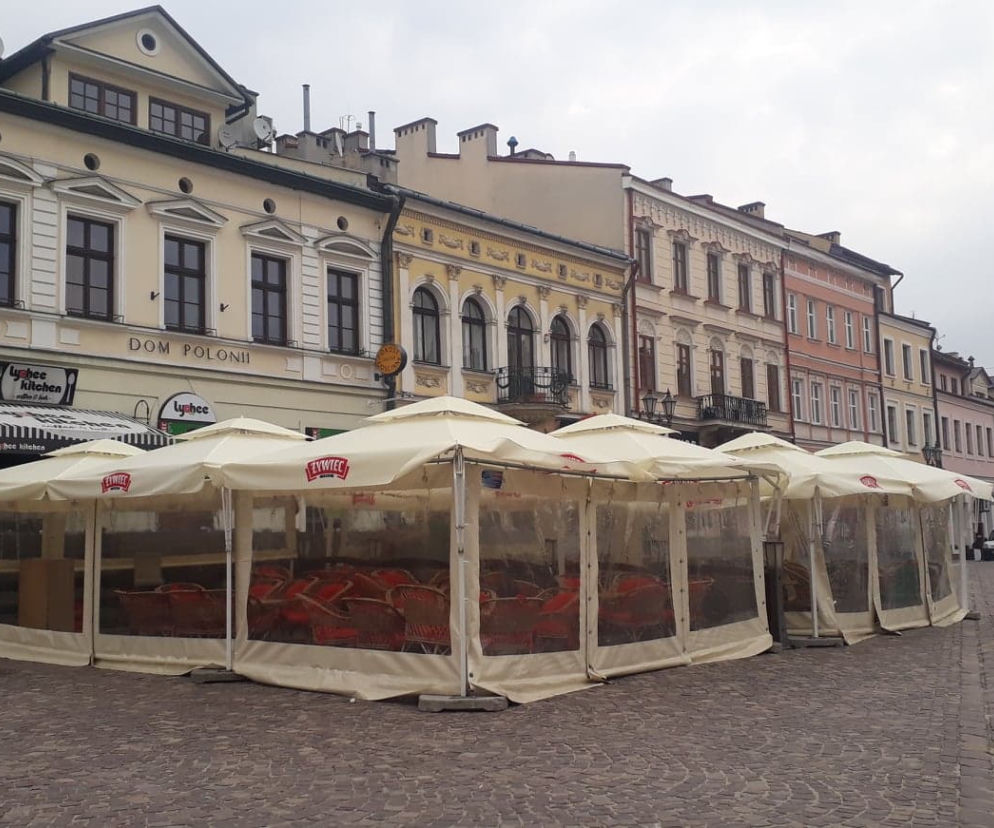 Ogródki na rynku w Rzeszowie już dostępne