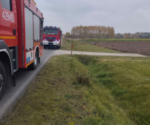 Wypadek w Gocławiu w powiecie garwolińskim