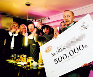 Bezdomny odebrał pół miliona złotych!