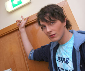Sławek Uniatowski - Leszek z M jak miłość - w programie Idol 4 sezon, 2005 rok.
