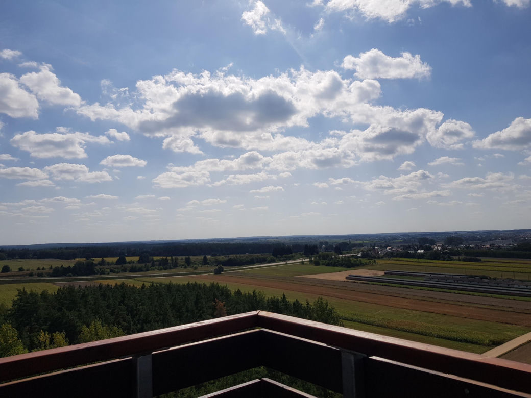 Wieża widokowa w Uhowie. To najwyższa wieża na Podlasiu [ZDJĘCIA]
