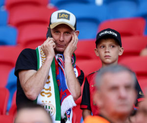 Górnik Zabrze - Ferencvaros: Zdjęcia kibiców z meczu 3. rundy eliminacji Ligi Europy