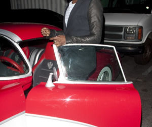 Will.I.Am z Black Eyed Peas w Corvette