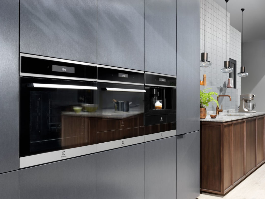 Piekarniki parowe SteemBoost marki Electrolux do kuchni w stylu skandynawskim
