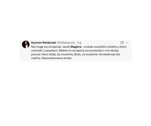 Jacek Magiera nie żyje. Tak go żegnają